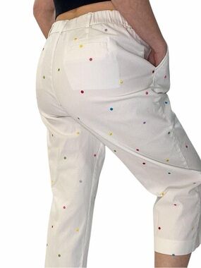Vintage Polka Dot Capri Pants